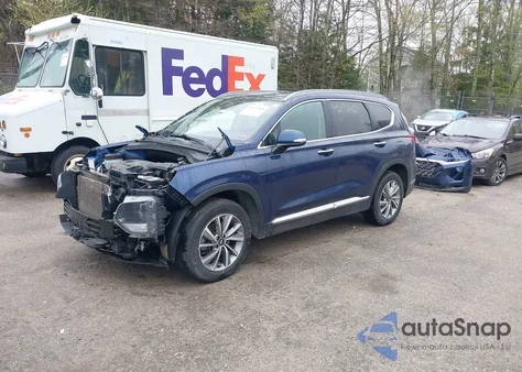 2019 Hyundai Santa Fe Limited z USA, uszkodzony, nr VIN 5NMS5CAD6KH109403